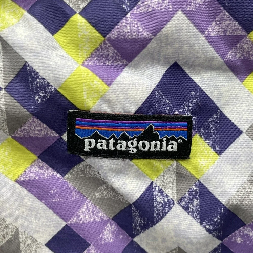 Patagonia Goose Down Puffer Jacket Kids 4T Reversible Winter Outdoor Camp Hiking